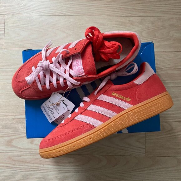 Adidas Handball Spezial in Red and Pink - Picture 2 of 6